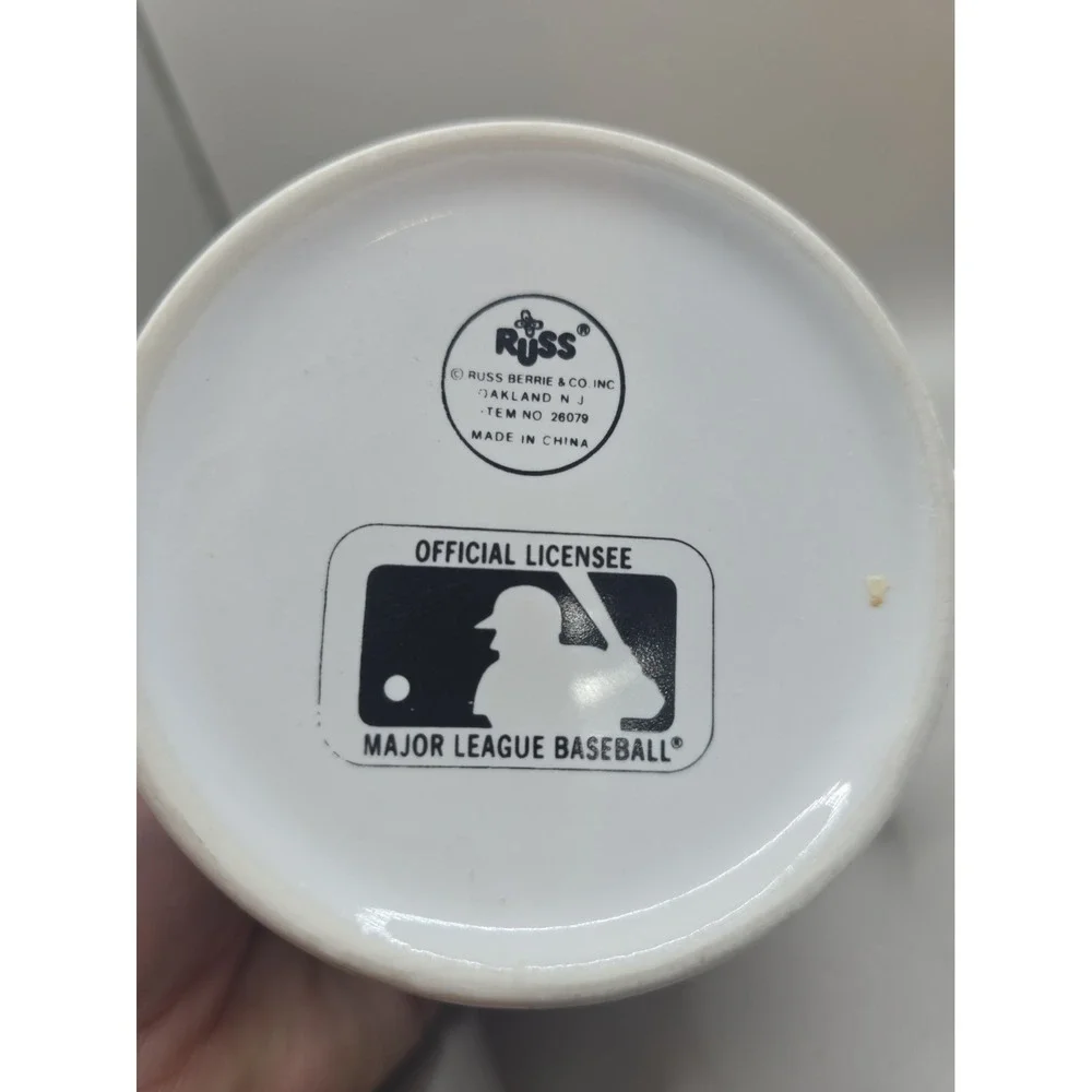 Atlanta Braves Baseball Coffee Mug / Cup - Genuine MLB Merchandise - Russ Berrie